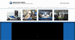 Desktop Screenshot of absolutevideoandphoto.com